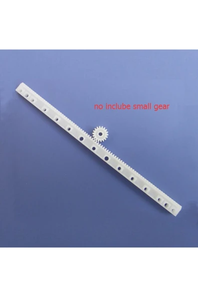 ROBİZ Uzun Plastik Kremayer Dişli Rack Gear Oyuncak Robot Araba 0.5mm - Resim 2