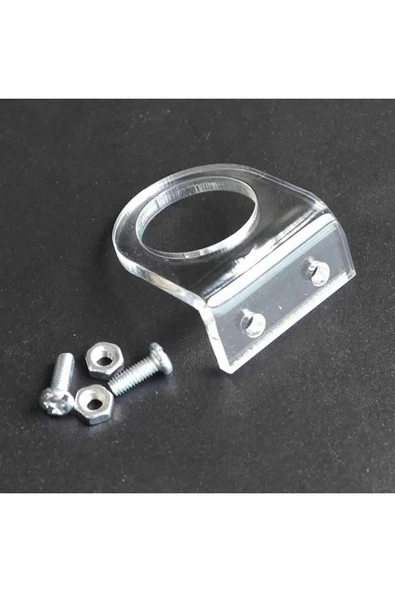 ROBİZ 18mm Çap Sensör Plastik Tutucu Pleksi Montaj Parçası Şeffaf Tutucu Sabitleme Braket Holder LJ18 - Resim 4