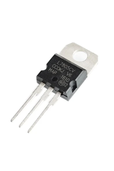 ROBİZ L7805cv 3 Pin Dc 5v Lineer Voltaj Düşürücü Regülatör Enregre - Resim 2