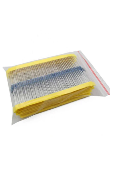 ROBİZ 600 Parça Direnç Seti - 0.25w 30 Farklı Dirençten 20şer Adet - Resim 7