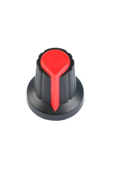 ROBİZ Plastik Pot Başlığı 6mm Potansiyometre Rotary Enkoder Ses Voltaj Kontrol 360 Derece - 4