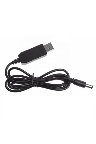 ROBİZ 5v To 12v Kablolu Voltaj Yükseltici Usb 700ma Adaptör Soket Modem - Resim 7