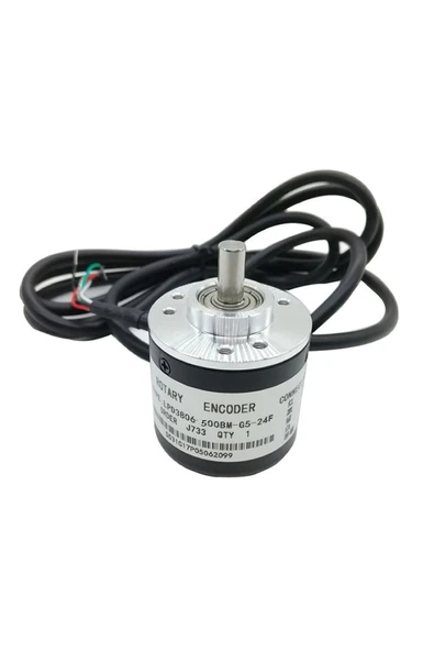 ROBİZ Lpd3806-500bm-g5-24f 500 Pals Optik Enkoder Dc 5v-24v Rotary Döner Encoder, Ab 2 Fazlı Motor - Resim 7