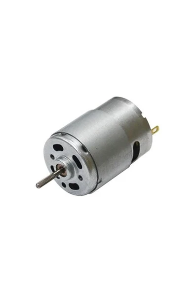 ROBİZ Rs380 Dc Motor Yüksek Hızlı Dc 18v Dıy Rc Oyuncak Model Araba Bot - Resim 5