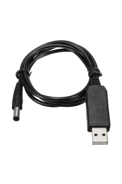 ROBİZ 5v To 12v Kablolu Voltaj Yükseltici Usb 700ma Adaptör Soket Modem - Resim 6