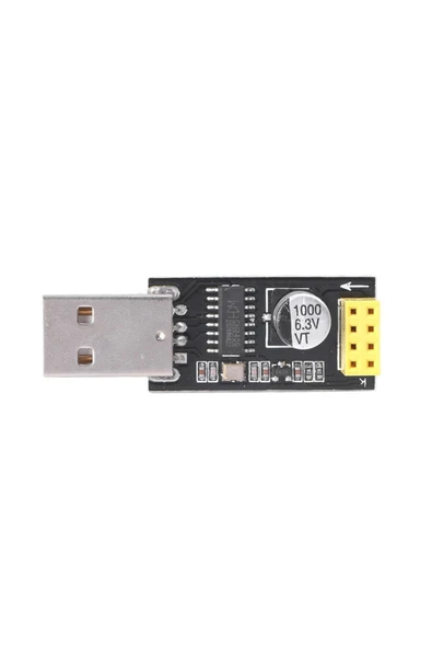 ROBİZ Esp8266 Esp-01 Modulü Için Pc Usb Bağlantı Ayar Adaptörü Ch340 - 2