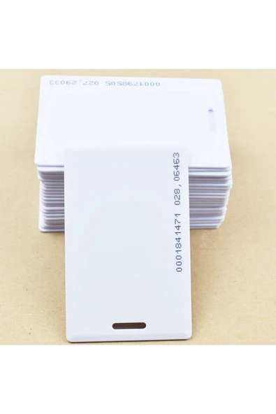 ROBİZ Kalın Tip 125khz Rfıd Rfid Manyetik Kart Proximity Göstergeç 125 Khz Kapı Geçiş Personel Takip - Resim 4