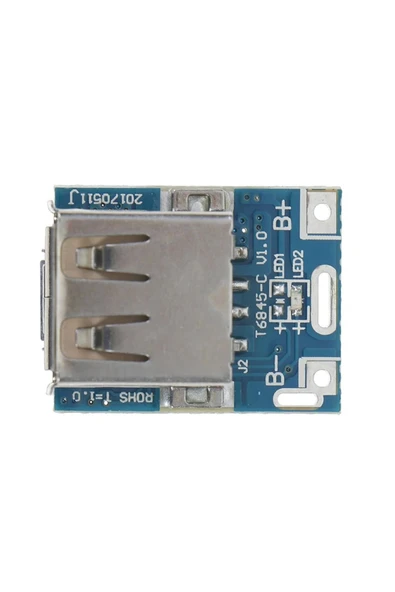 ROBİZ 134n3p Powerbank Devresi - Lityum Pil Şarj - 5v 1a Usb Boost Modül Lion - Resim 3