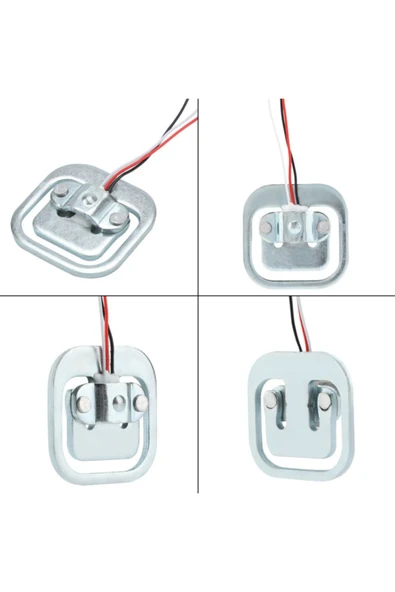 ROBİZ 50 Kg Ağırlık Tartı Sensörü Kare - Loadcell 100kg 200kg Hx711 - Resim 7