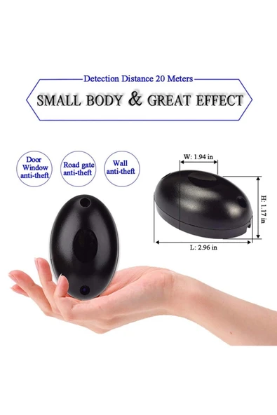 ROBİZ Infrared Beam Sensörü - Fotosel Park Emniyet Bariyer Engel Kapı - Resim 6