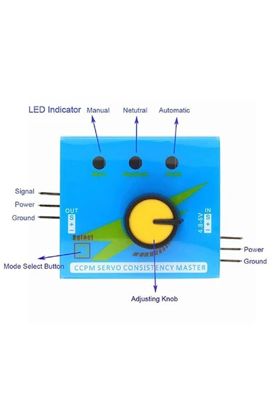 ROBİZ Servo Motor Test Cihazı Fırçasız Dc Motor Test CCPM Server Test BLCD - Resim 6