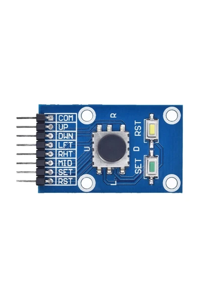 ROBİZ Navigasyon Joystick Modülü 4 Yön Joystick 3 Kullanıcı Butonu Keypad Tuş Takımı Kumanda - Resim 5