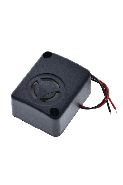 ROBİZ 120db Aktif Buzzer Dc 12v Siren Yüksek Desibel Aralıklı Yüksek Beep Ses Üreteci Alarm Hırsız Araba - Resim 3