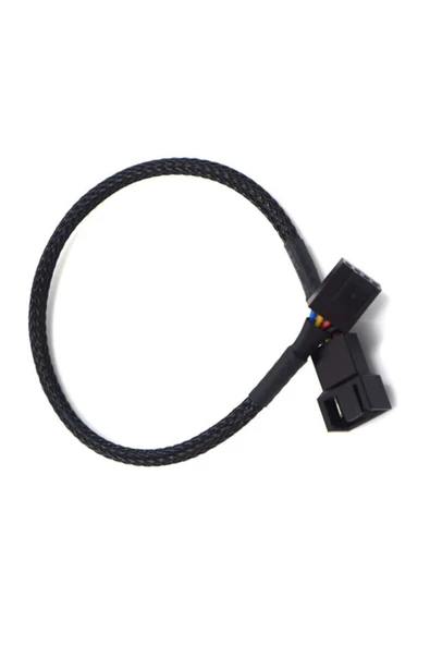 ROBİZ 4 Pin 27cm Fan Uzatma Kablosu Bilgisayar Cpu Soğutucu Bağlantı - 7