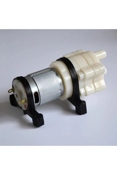 ROBİZ Dc 12v Su Sıvı Pompası Akvaryum Meyvesuyu Süt Dalgıç Devridaim Motoru - 7