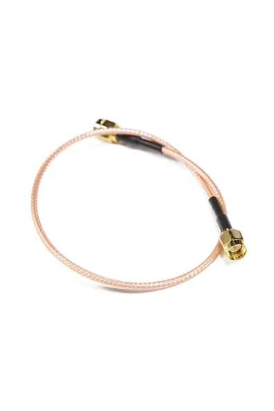 ROBİZ 30cm Rg316 Sma Erkek - Erkek Rf Kablo 0-6ghz 50 Ohms 0.3db Esnek - Resim 6