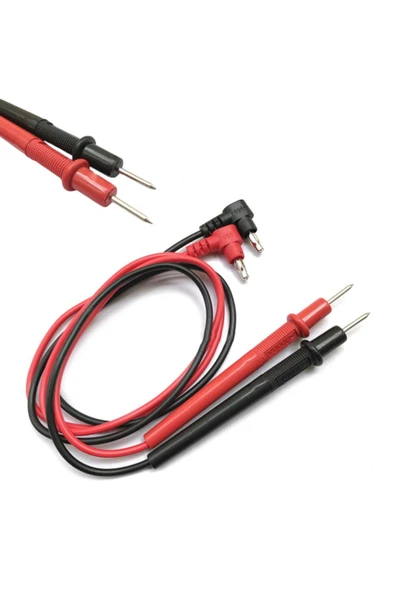 ROBİZ 1000v 10a Tüm Multimetreler Ile Uyumlu Test Ölçüm Probu Voltmetre Avometre Kablosu - Resim 3