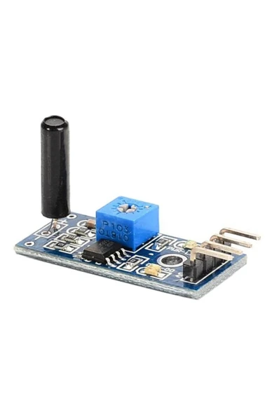 ROBİZ Sw-18010p Titreşim Algıama Sensör Modülü Tilt Haraket Darbe Algılayıcı Anahtar Yüksek Hassasiyet - Resim 3