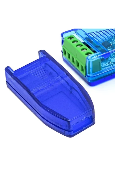 ROBİZ Plastik Usb Rs485 Devre Kutusu Şeffaf Elektronik Proje Ürün Rs232 Rs485 Shell Voltmetre Ampermetre - Resim 3