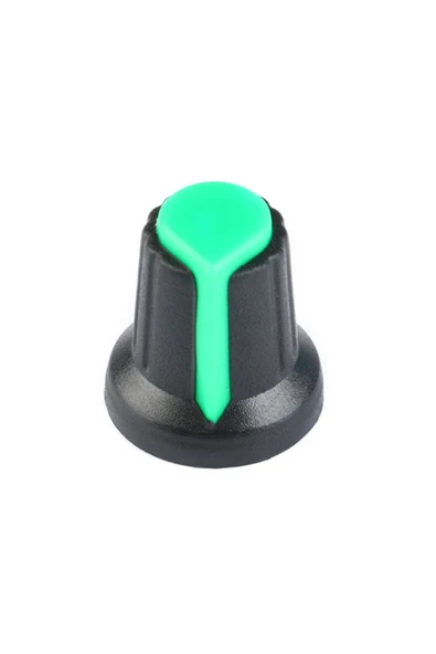 ROBİZ Plastik Pot Başlığı 6mm Potansiyometre Rotary Enkoder Ses Voltaj Kontrol 360 Derece - 7