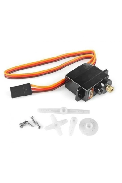 ROBİZ Emax Es08ma Iı 12gr Analog Servo Motor Mini Metal Dişli 1.8kgcm Tork Rc Uçak Drone Robot - 3