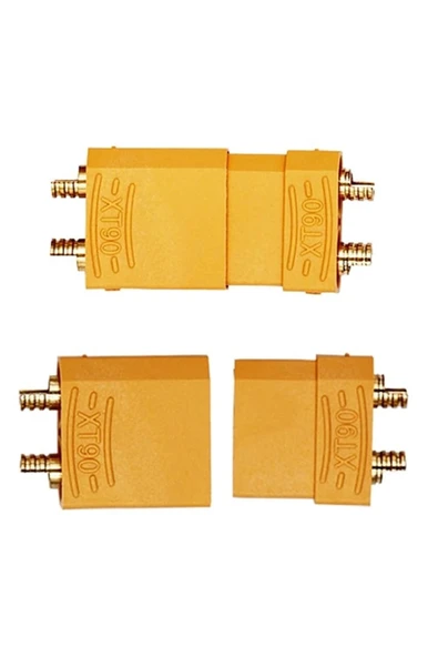 ROBİZ XT90 Konnektör Dişi Erkek Soket Çifti LiPo Pil Batarya Bağlantı - Resim 5