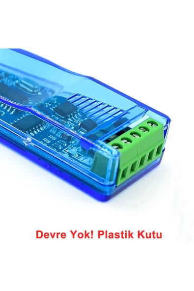 ROBİZ Plastik Usb Rs485 Devre Kutusu Şeffaf Elektronik Proje Ürün Rs232 Rs485 Shell Voltmetre Ampermetre - Resim 6