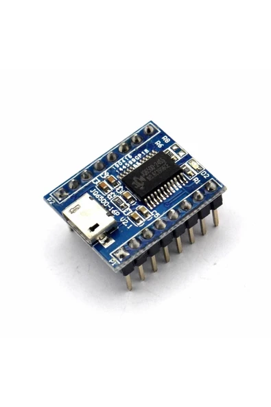 ROBİZ Jq6500 16mbit Mini Ses Mp3 Wmv Player Ses Müzik Çalma Kartı Micro Usb Uart Haberleşme 5 Tuşlu Kontrl - 6