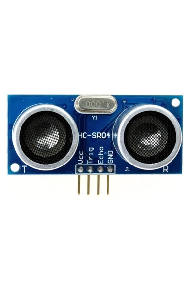 ROBİZ Hc-sr04 Ultrasonik Mesage Algılama Sensörü Mesafe Engel Uzaklık Algılama Ultrasonic Ses Sensörü - Resim 5