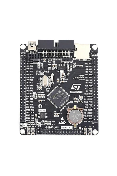 ROBİZ Stm32f407vet6 Devebox Geliştirme Kartı Nrf24l01 Microsd Miniusb 168 Mhz Cpu Arm Cortex-m4 Dsp Fpu - Resim 2