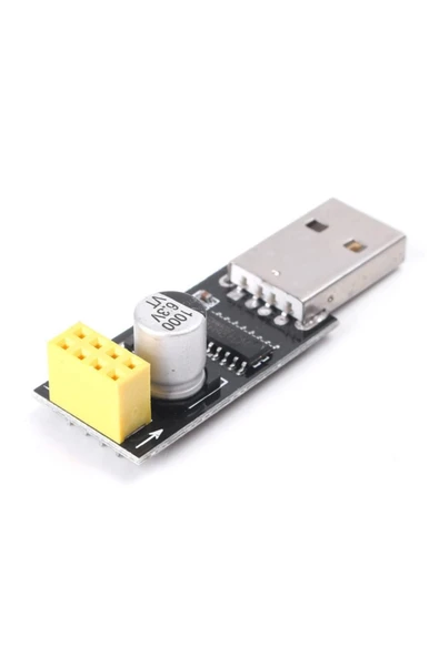 ROBİZ Esp8266 Esp-01 Modulü Için Pc Usb Bağlantı Ayar Adaptörü Ch340 - 6