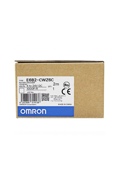 ROBİZ Omron E6b2-cwz6c 1000 Pals Optik Rotary Enkoder Dc 5v/24v Döner Encoder A B Z 3 Fazlı Motor - Resim 8