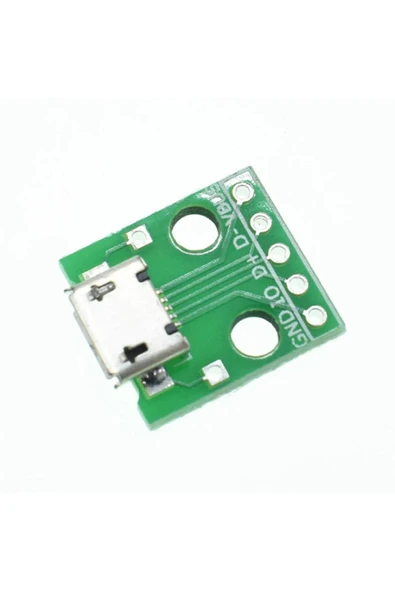 ROBİZ Micro Usb To Dip Çevirici Pcb 5v Usb Haberleşme Deney Prototip - Resim 5