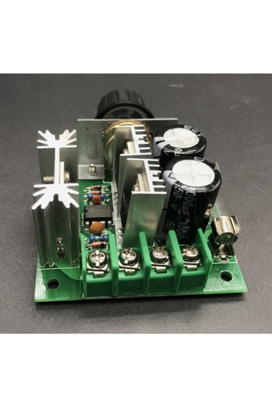 ROBİZ 10a 40v Dc Motor Hız Kontrol Sürücü Devresi Pwm Motor Kontrol Ayarlanabilir Voltaj Modülü - Resim 12
