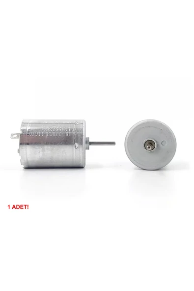 ROBİZ Rf-370 Dc Motor Dc 24v 6000rpm Rf370 Uyumlu Oyuncak Rc Araba Su Motoru Klima Uçak Bot Rf-370cb-11670 - Resim 5