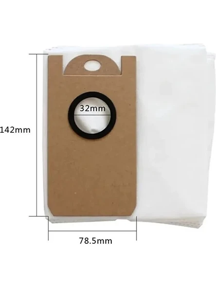 srfn ticaret Viomi S9 Vacuum Cleaner Uyumlu Robot Süpürge Toz Torbası - 2 Adet - Resim 2