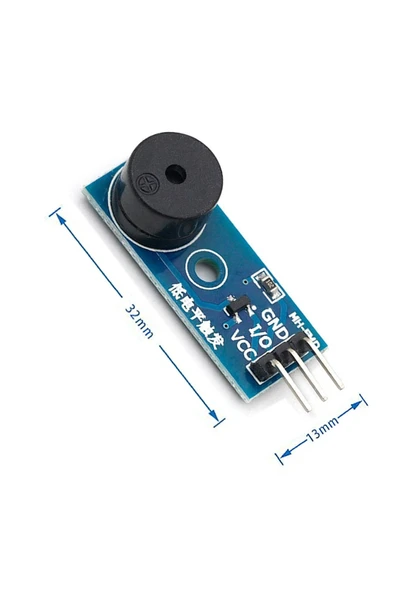 ROBİZ Pasif Buzzer Ses Modülü Oyuncak Alarm Bilgisayar Zamanlayıcı Telefon Acil Tehlike Uyarı Kapı Zil - 8