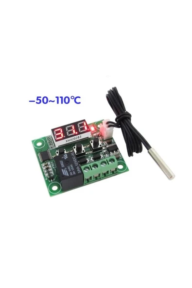 ROBİZ Sıcaklık Kontrollü Dijital Termostat W1209 Dondurucu Buzdolapları Soğutucu Kaynatıcılar Kuluçka - Resim 12