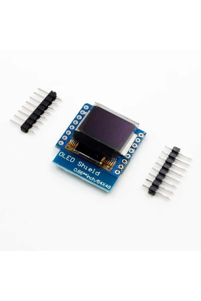 ROBİZ Wemos D1 Mini Oled Shield Modül 64x48 Pixel Lcd Wireless Wifi Iot - 5