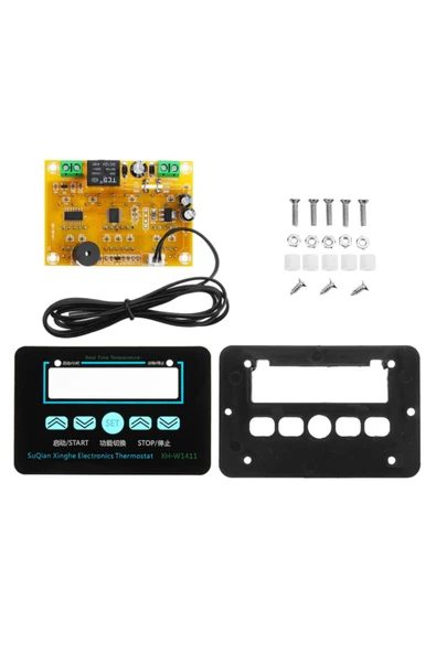 ROBİZ Xh-w1411 Dijital Termostat Zamanlayıcı Modül Kuluçka Pet Akvaryum - Resim 3