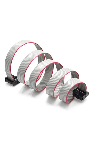 ROBİZ 70cm 10 Pin Idc Flat Kablo Ribbon Isp Avr Arm Swd Jtag Programlam - Resim 3