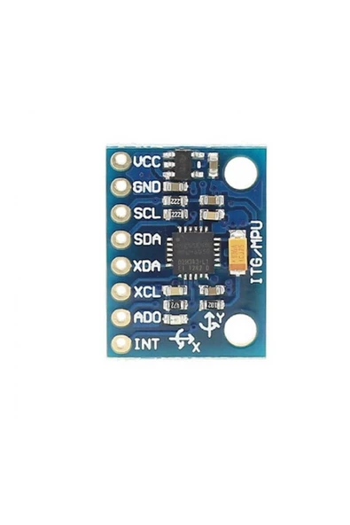 ROBİZ Mpu-6050 6 Eksen Imu Sensör Modülü Ivme Ölçer Y-521 Gyro Accelometer
