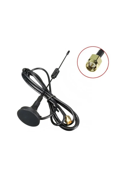 ROBİZ 315mhz Dış Mekan Anten Sma Erkek 1.5 Metre Kablo 3dbi 50ohm 700m - Resim 3