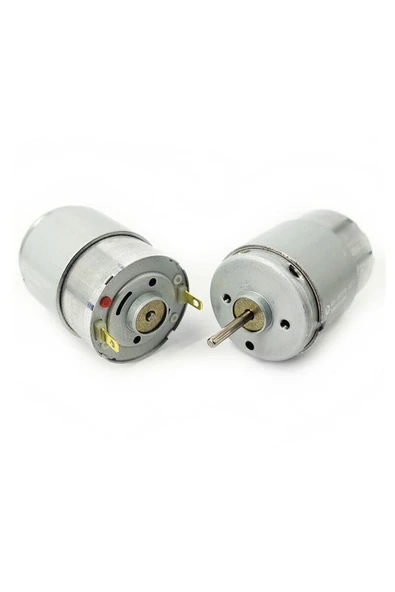 ROBİZ Rs380 Dc Motor Yüksek Hızlı Dc 18v Dıy Rc Oyuncak Model Araba Bot - Resim 6