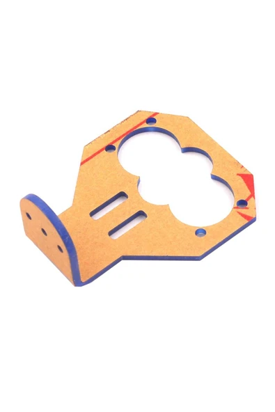 ROBİZ Hc-sr04 Ultrasonik Sesnsör Bağlantı Aparatı Mesafe Sensör Tutucu Servo Akılı Araba Robot Engel - Resim 8