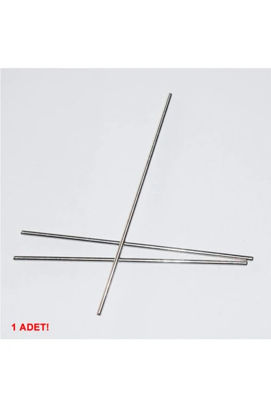 ROBİZ 2mm X 60mm Metal Mil Çelik Çubuk Aks Oyuncak Rc Araba Robot - Resim 6