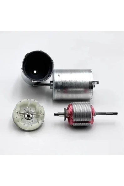 ROBİZ Rf-370 Dc Motor Dc 24v 6000rpm Rf370 Uyumlu Oyuncak Rc Araba Su Motoru Klima Uçak Bot Rf-370cb-11670 - Resim 8