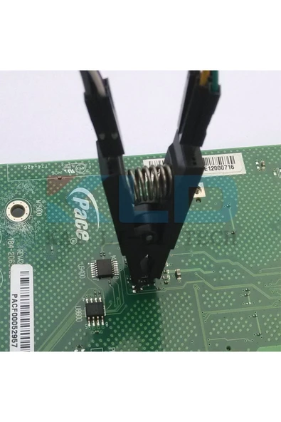 ROBİZ Soıc8 Sop8 To Dıp8 Test Klips Eprom Flash Bios Programlama Mandalı Spı Iıc - Resim 7