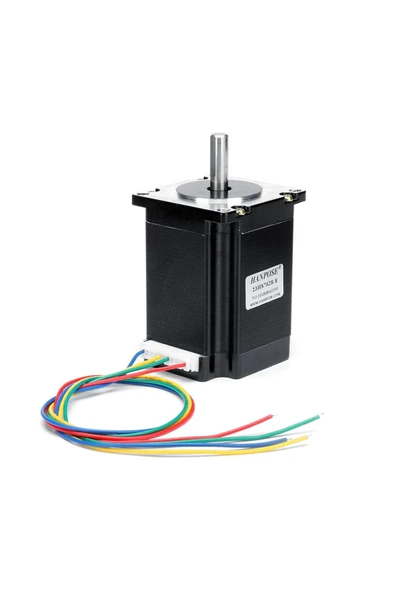 ROBİZ 23hs7628 Nema 23 Step Motor 1.9nm 3.2v 2.8a D Mil 2 Faz 1.8 Derece 200 Adım 3d Yazıcı Printer - Resim 2