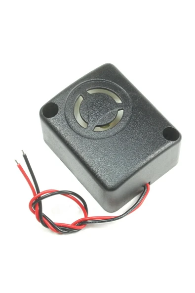 ROBİZ 120db Aktif Buzzer Dc 12v Siren Yüksek Desibel Aralıklı Yüksek Beep Ses Üreteci Alarm Hırsız Araba